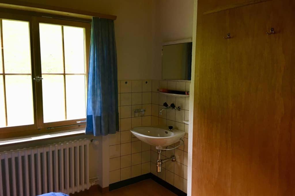 Ferienwohnung Uf Z'Enisch クロスタース エクステリア 写真