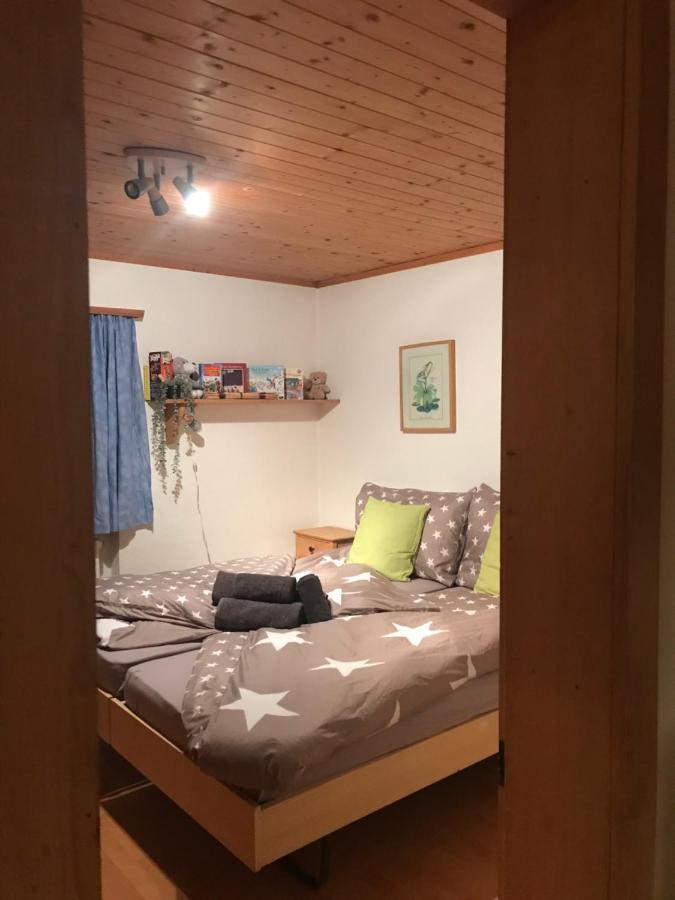 Ferienwohnung Uf Z'Enisch クロスタース エクステリア 写真